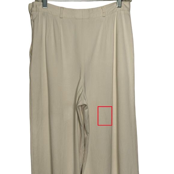 Burberry's vintage cream blazer and pants set suit size 14P - Picture 8 of 16